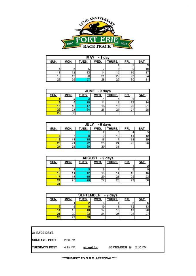 schedule